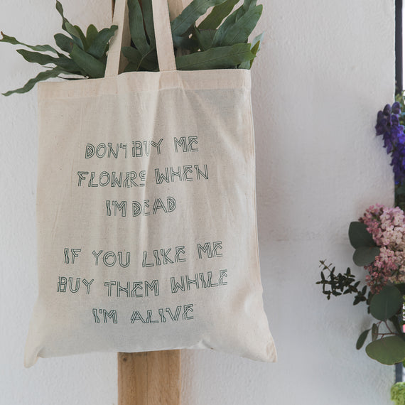 Sweet Pea Flowers Tote bag