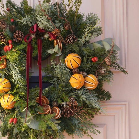 Classic Christmas Wreath with Bells