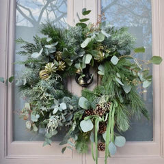 Bow Bell Wreath