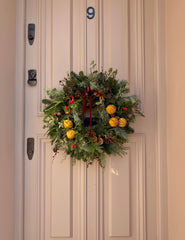 Classic Christmas Wreath with Bells