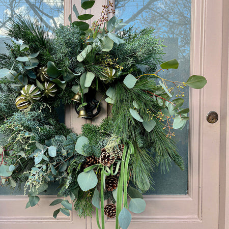 Bow Bell Wreath